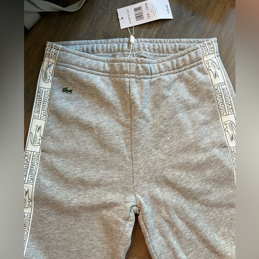 NWT Lacoste joggers 12Y